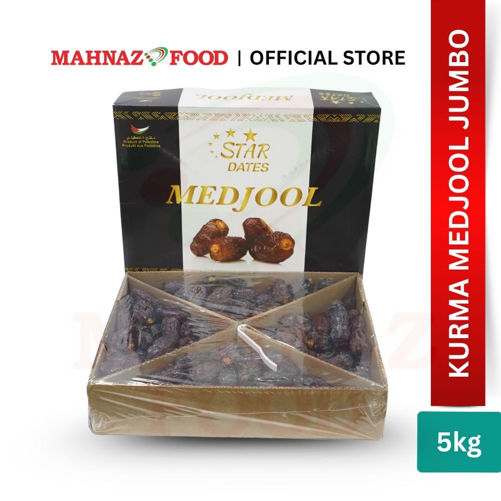 Mahnaz Food - Kurma | Dates Medjool (5Kg Large / 5Kg Jumbo)