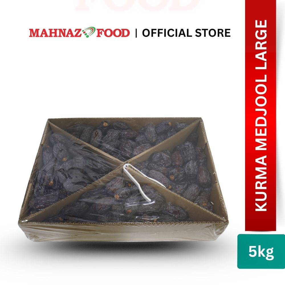 Mahnaz Food - Kurma | Dates Medjool (5Kg Large / 5Kg Jumbo)