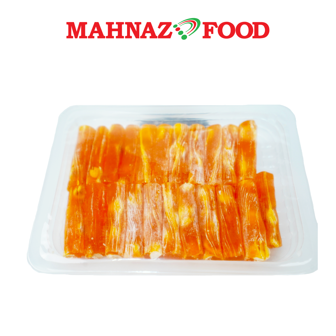 Mahnaz Food Lokum Kazani Turkish Delight Mango And Hazelnut Finger Delight 250g Made in Turkey