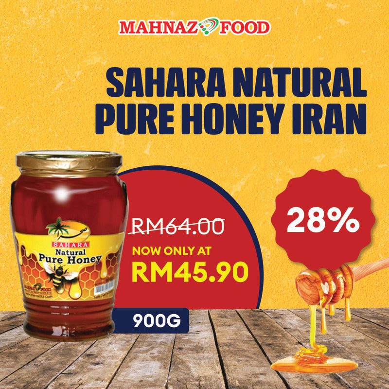 Makanan Mahnaz - Madu Tulen Asli Sahara Iran (250G / 500G / 900G)