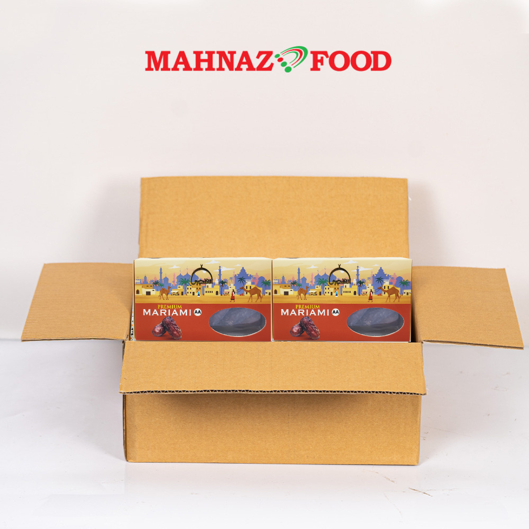 MAHNAZ FOOD - KURMA / DATES AL AQSA MARIAMI AA 200G / 400G WHOLESALE (12 PACK)-400G (12 PACK)