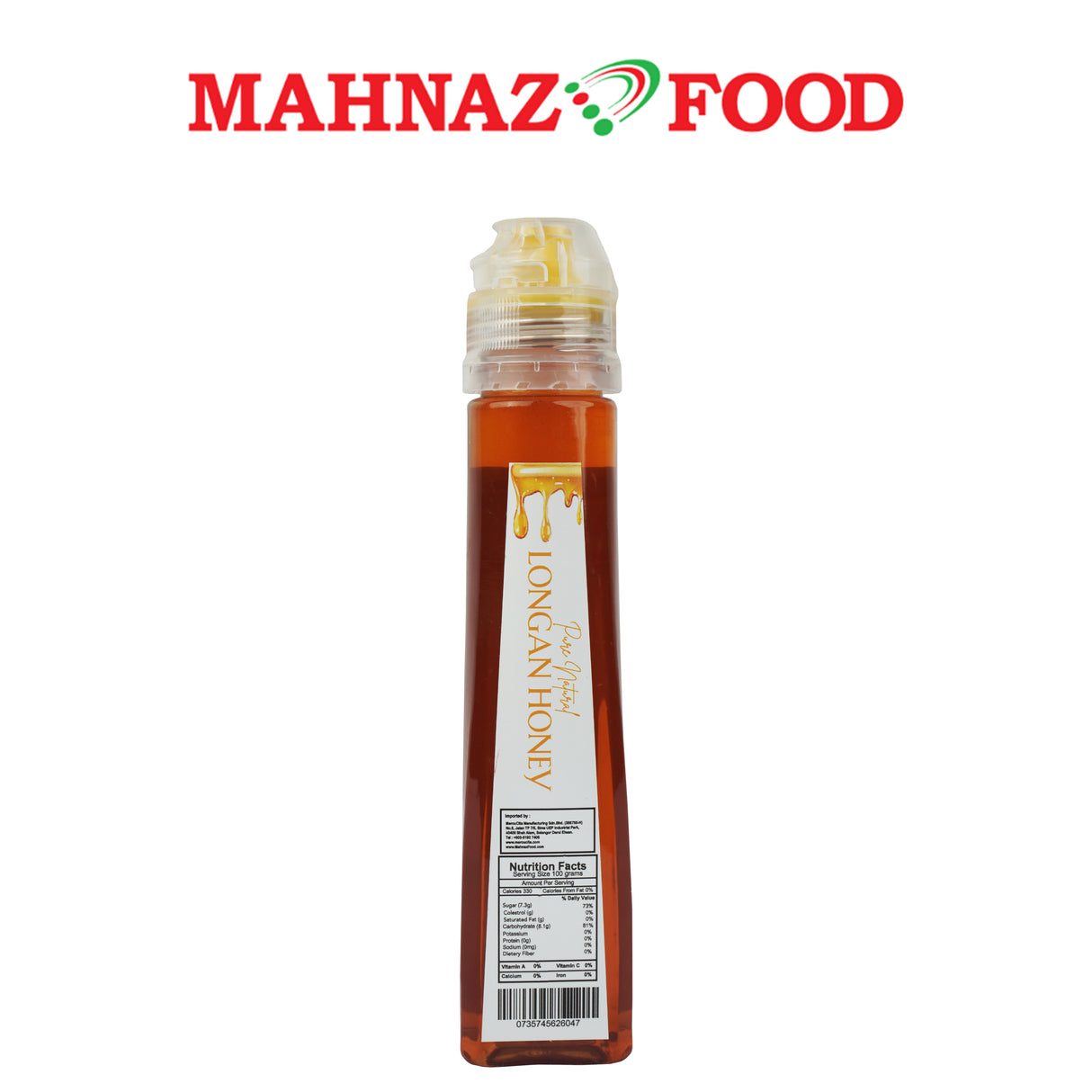 Mahnaz Food Madu Longan Tulen 500g