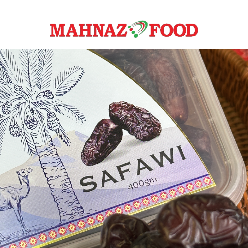 MAHNAZ FOOD Dates Safawi Jumbo (500g/1kg)