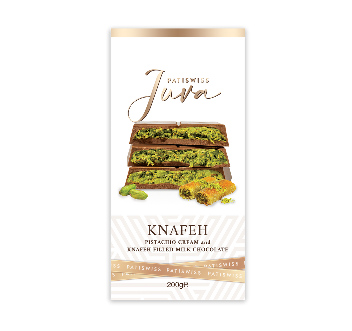 Mahnaz Food - Chocolate Kunafa With Pistachio (100G / 200G)