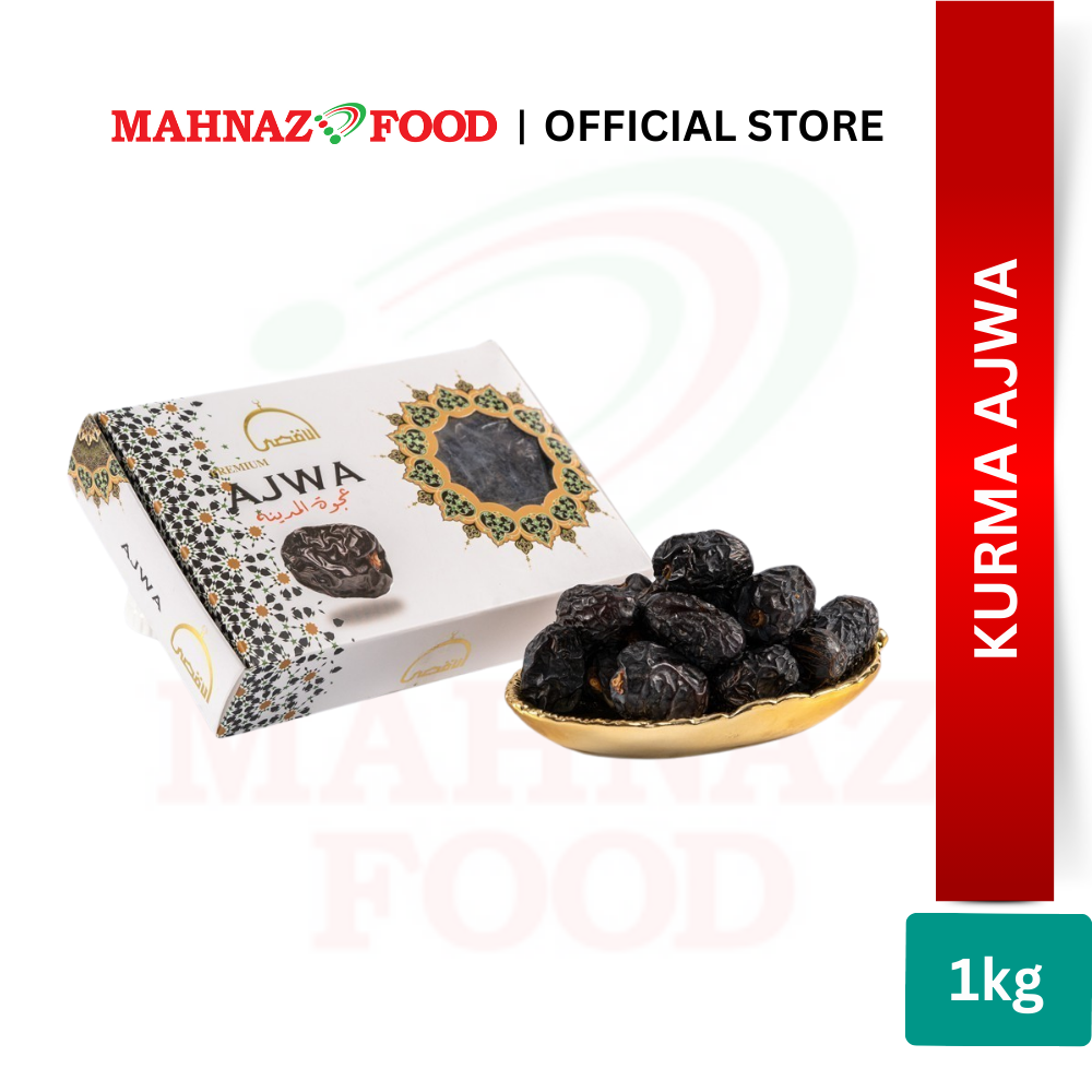 Mahnaz Food - Kurma / Dates Al Aqsa Ajwa Jumbo 400G / 1Kg Wholesale