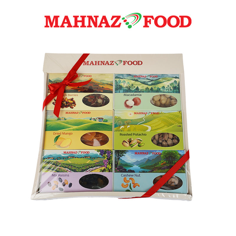 Mahnaz Food Lale Golden Harvest Box 6 In 1