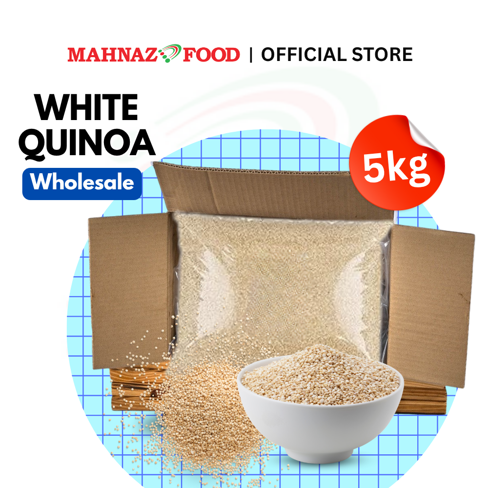 Mahnaz Food Wholesale | Black/White/Red/Mix Tri-Colour Quinoa 5kg