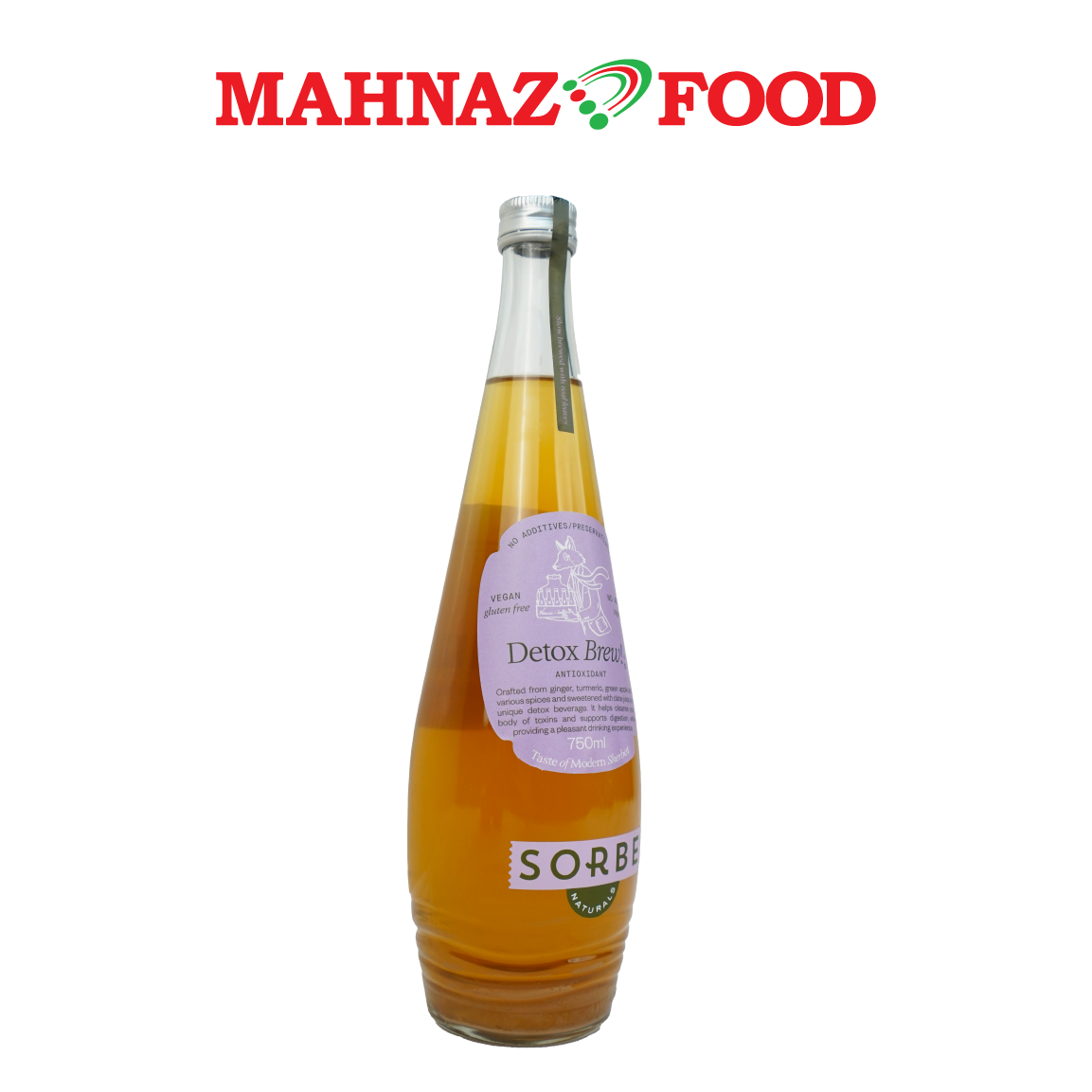 Mahnaz Food Sorbe Detox Brew Juice 750ml