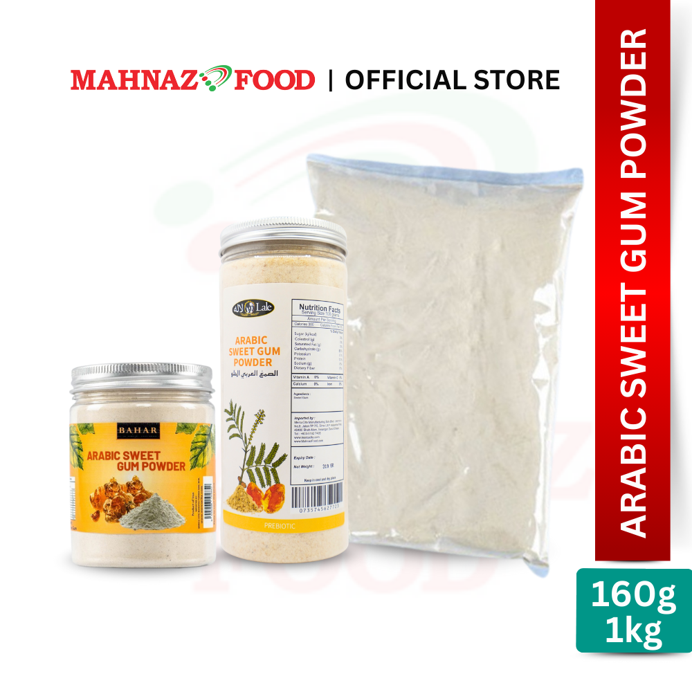 MAHNAZ FOOD Arabic Sweet Gum Powder (160g|310g|1kg)