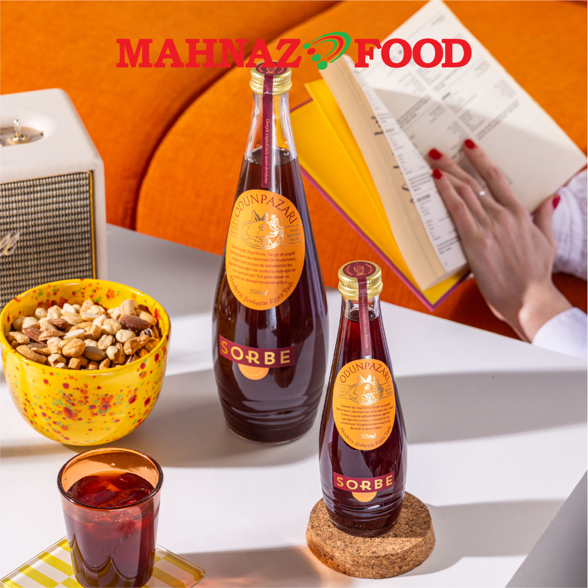 Mahnaz Food Sorbe Purple Breeze Juice 750ml