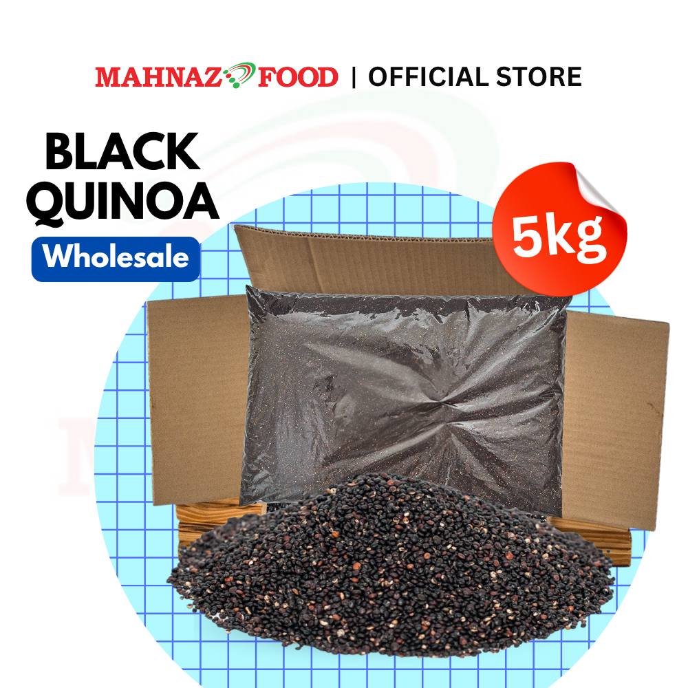 Mahnaz Food Wholesale | Black/White/Red/Mix Tri-Colour Quinoa 5kg