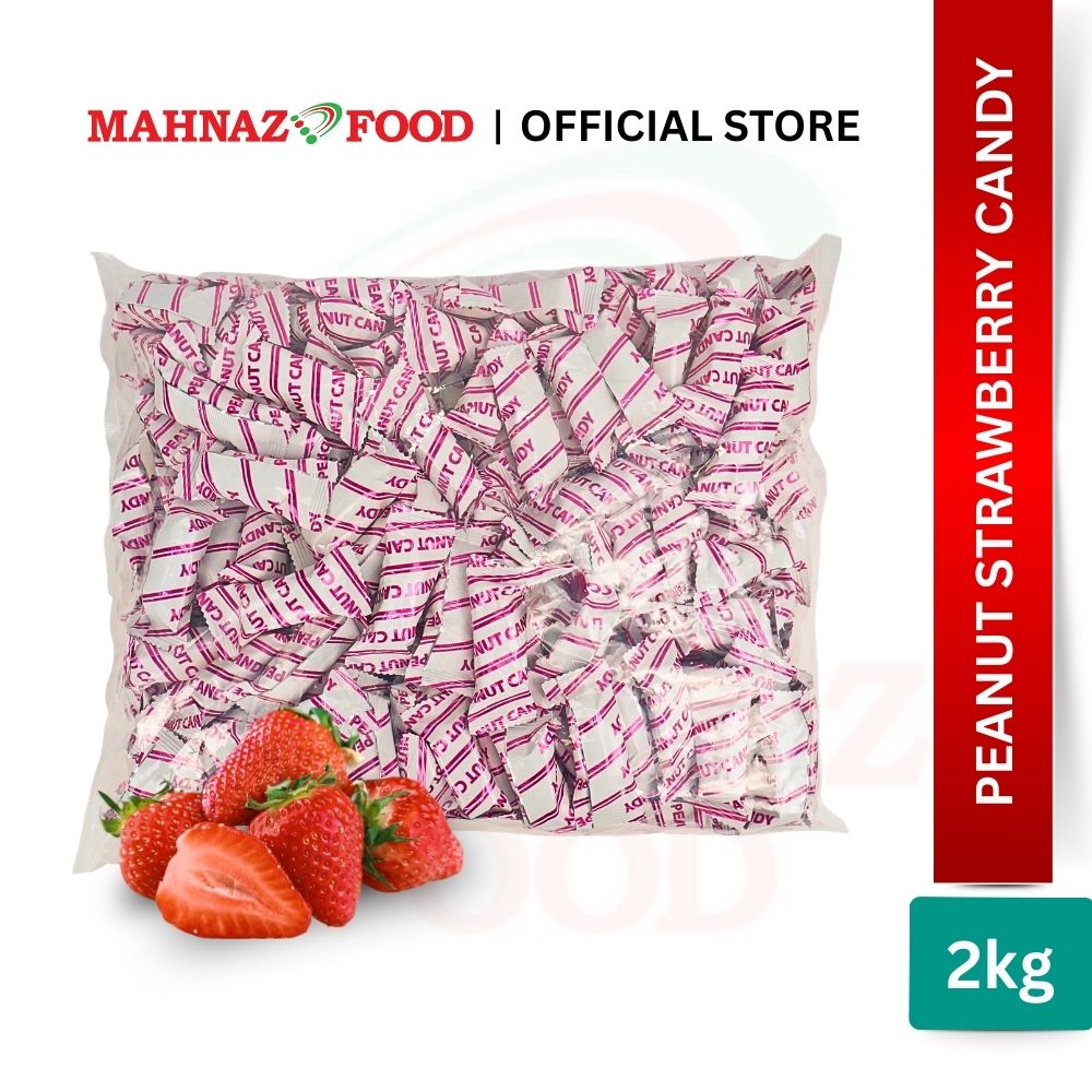 Mahnaz Food - Peanut Candy (Peanut Barley / Peanut Coffee / Peanut Durian / Peanut Pomegranate / Paenut Coconut / Peanut Strawberry / Peanut Sesame))