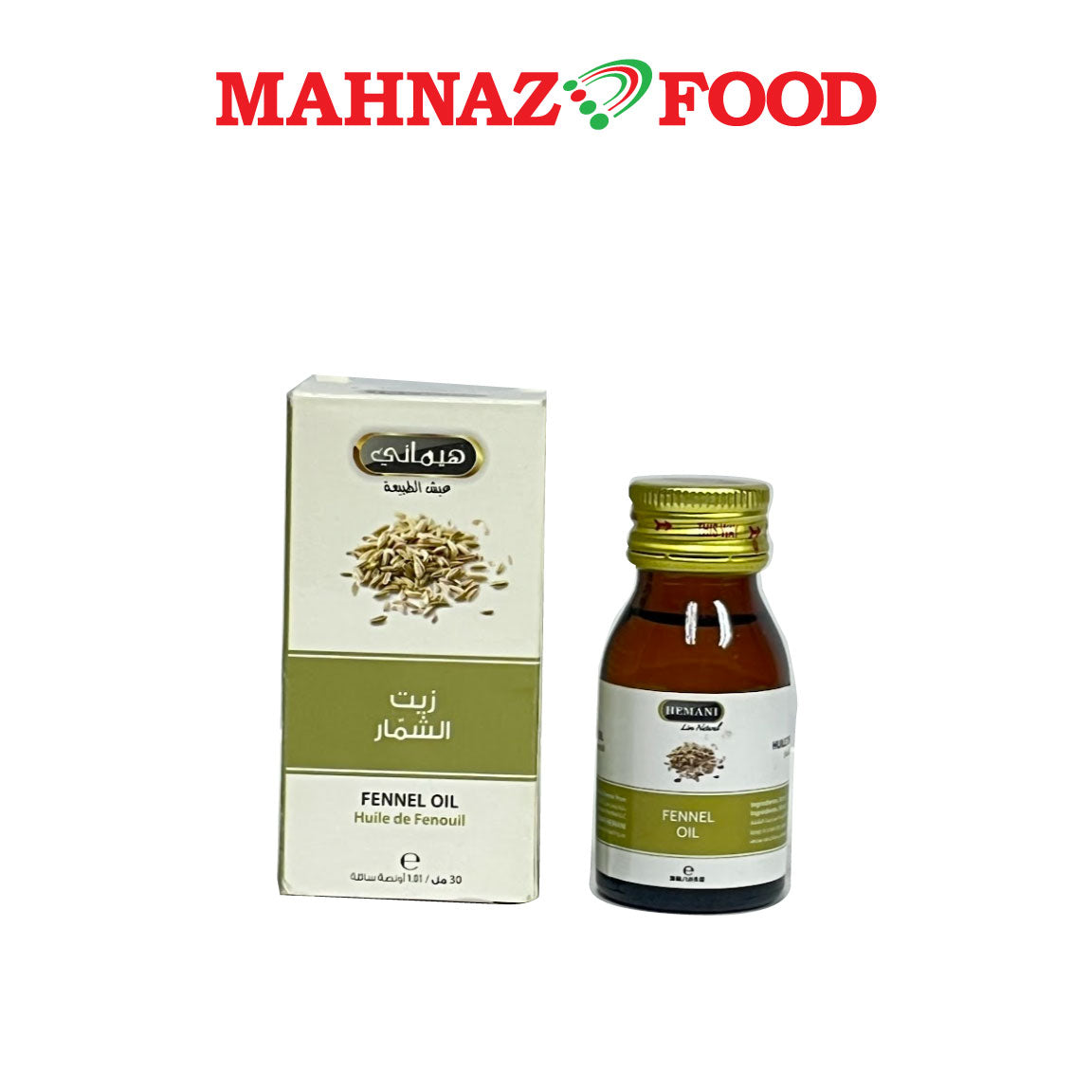 HEMANI FENNEL OIL 30ML