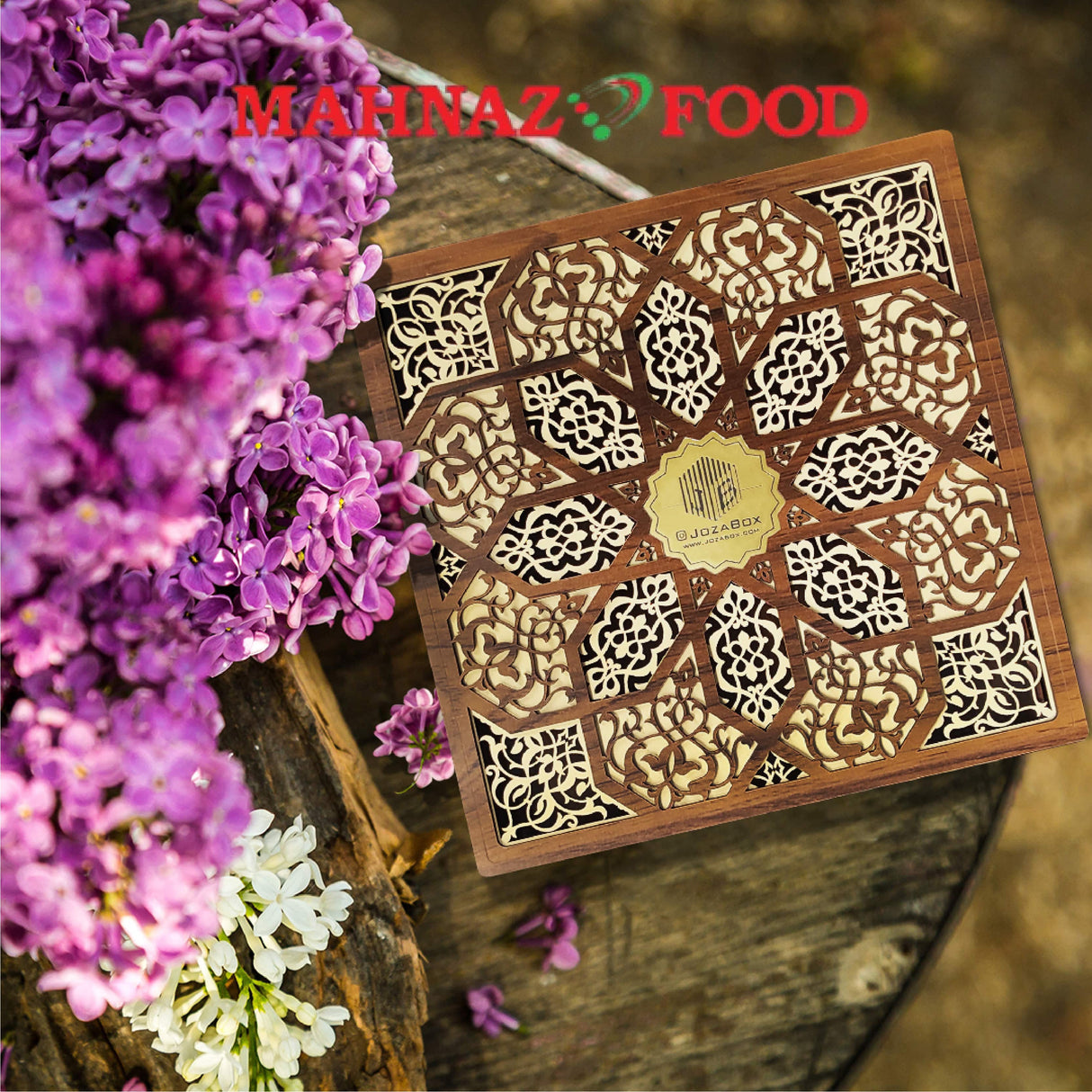 Mahnaz Food - Lale Tile Gift Box (4 Slot)