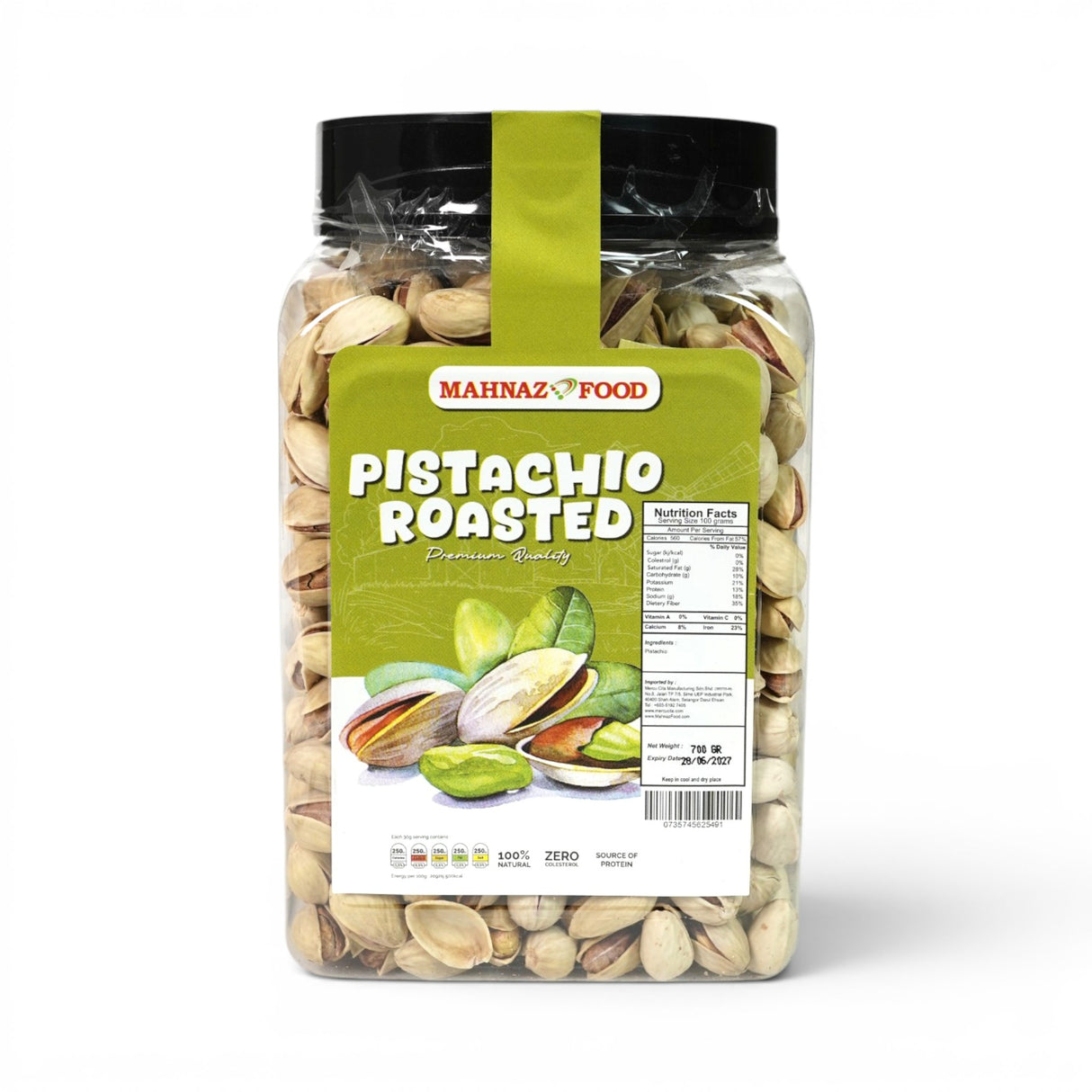 Nut | Pistachio | Kernels / Roasted / Raw | 180g / 200g / 400g / 700g