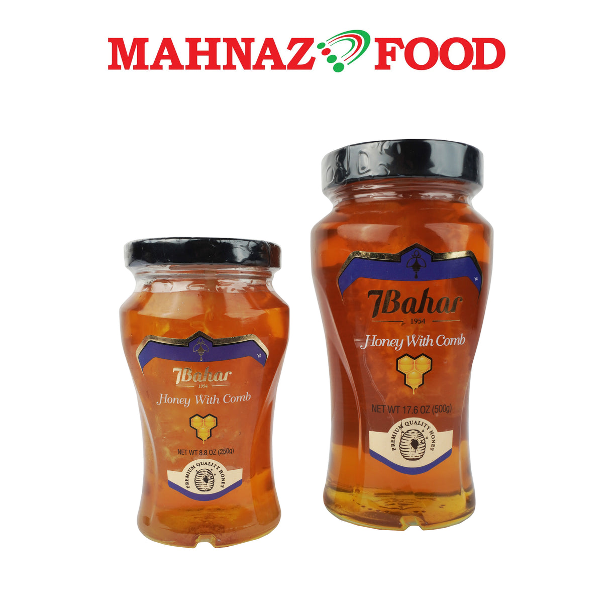 Mahnaz Food 7Bahar Honey With Comb