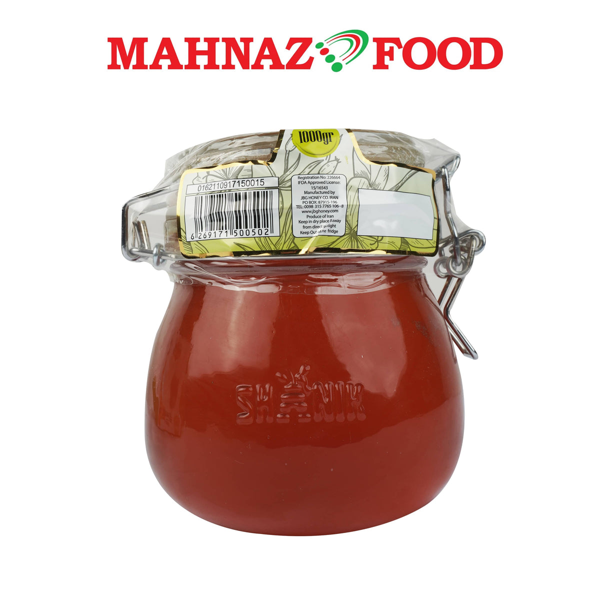 Mahnaz Food Shanik Astragalus Honey 1kg