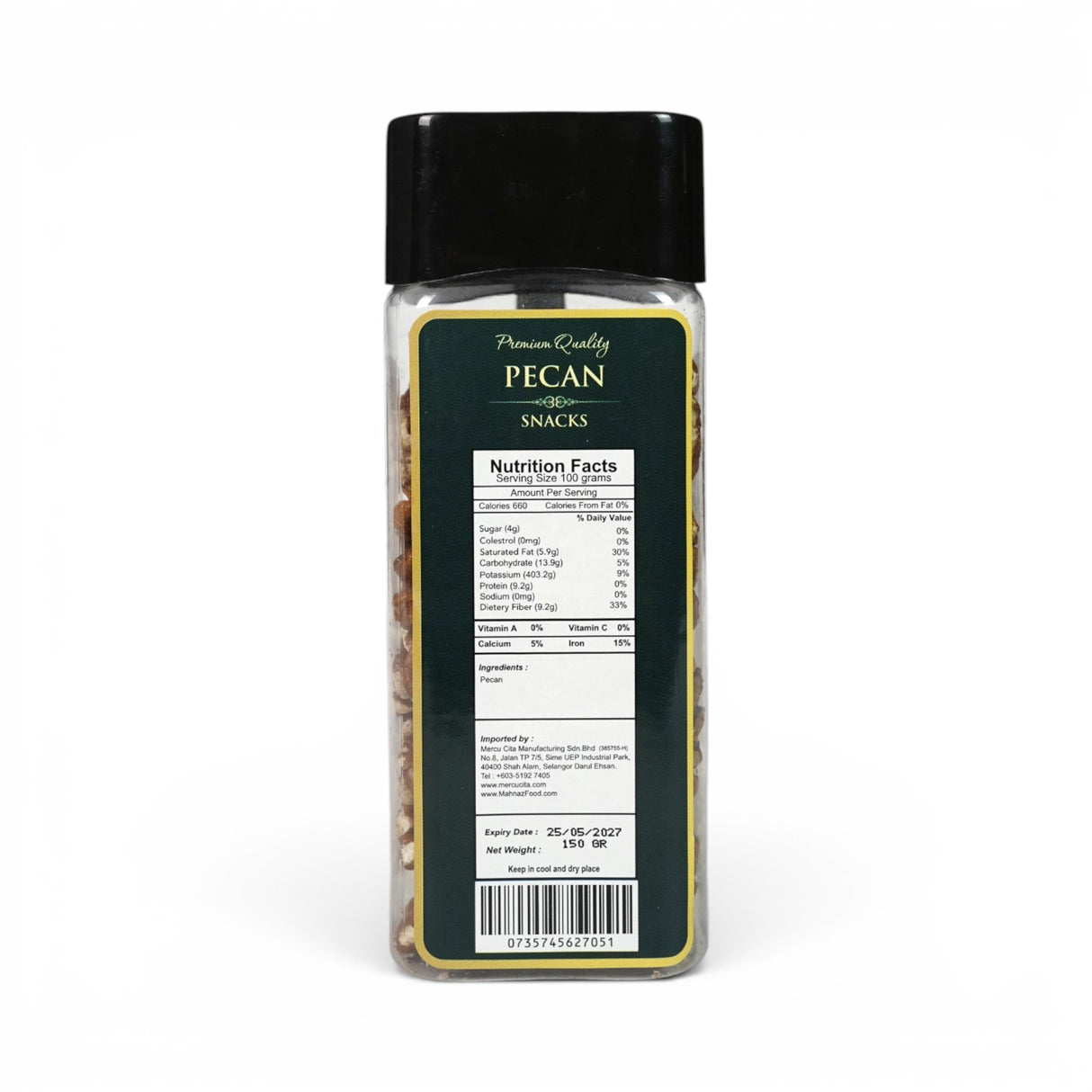 Nut | Pecan | Raw | 150g