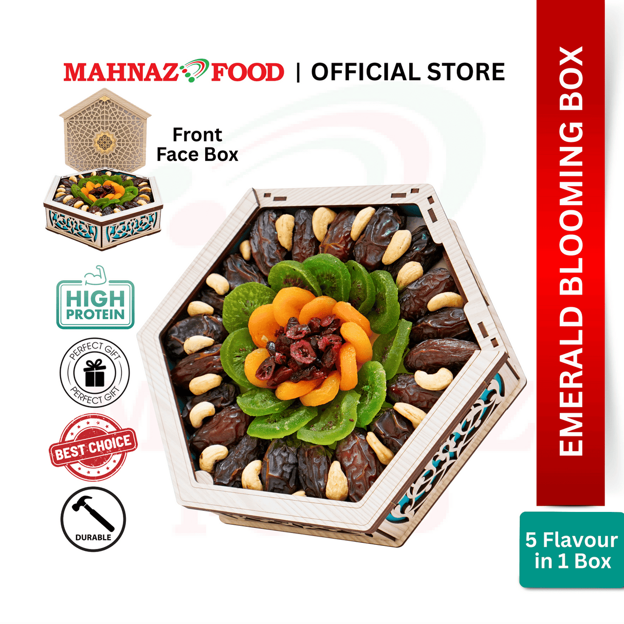 Emerald Blooming Box | Corporate Gift & Hamper