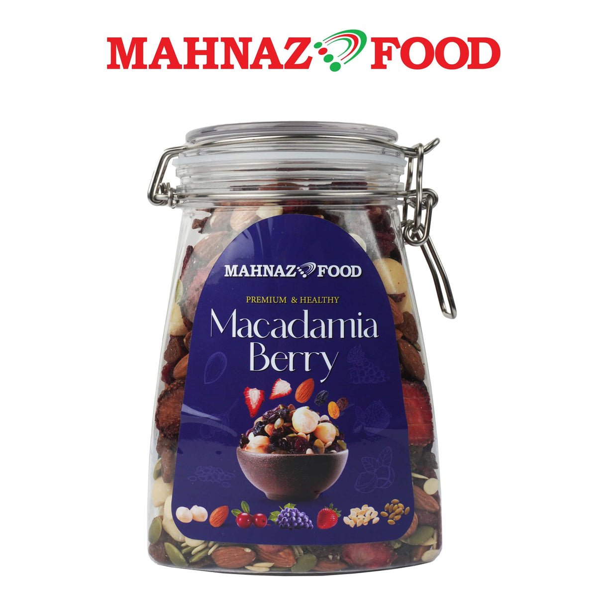 Mahnaz Food Premium Macadamia Berry 650G