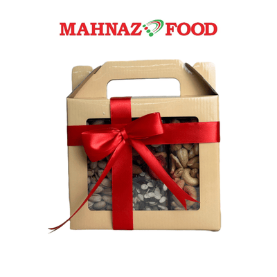 Mahnaz Food CNY Bundle Set - Mix Pecan Berry 300g, Roasted Pistachio 250g , Charcoal 250g
