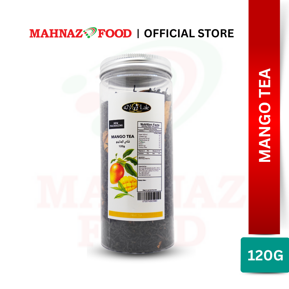 MAHNAZ FOOD Mango Tea Herbal Leaf Healthy Small Pack (120g) | Teh Buah Mangga