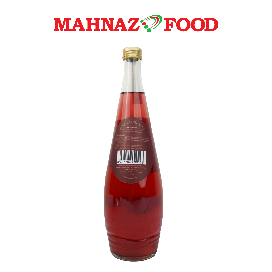 Mahnaz Food Sorbe Purple Breeze Juice 750ml