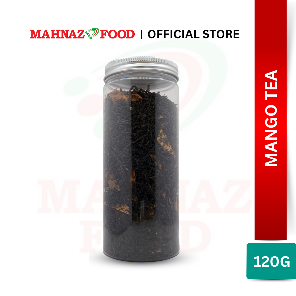 MAHNAZ FOOD Mango Tea Herbal Leaf Healthy Small Pack (120g) | Teh Buah Mangga