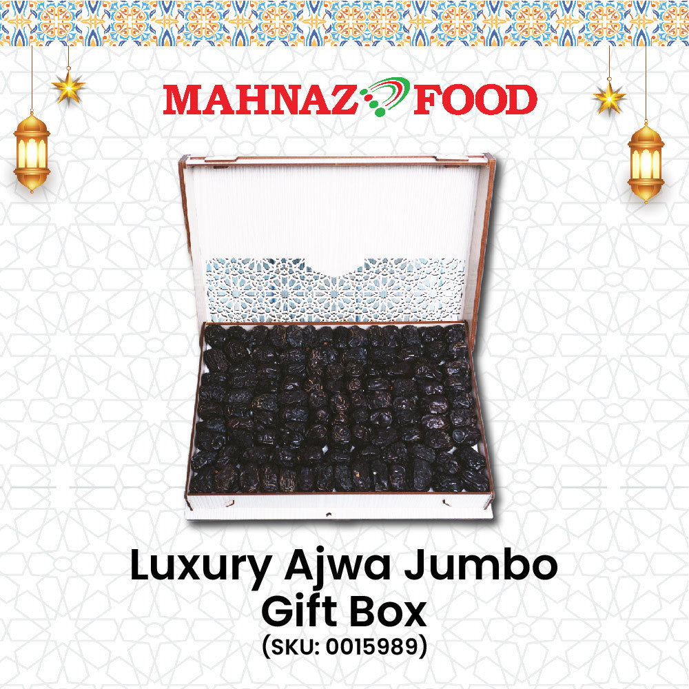 Mahnaz Food - Luxury Ajwa Jumbo Gift Box | Gift Box Set | Hamper Set