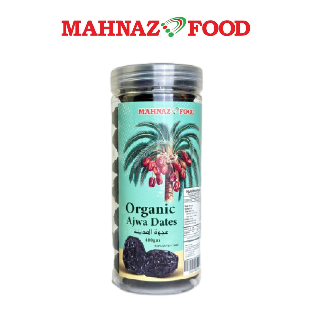 Mahnaz Food Kurma Dates Organic Ajwa 400g