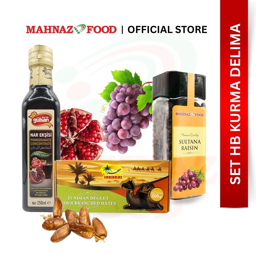 Mahnaz Food Gulsan Pomegranate Concentrate Pati Delima (250Ml / 1L)