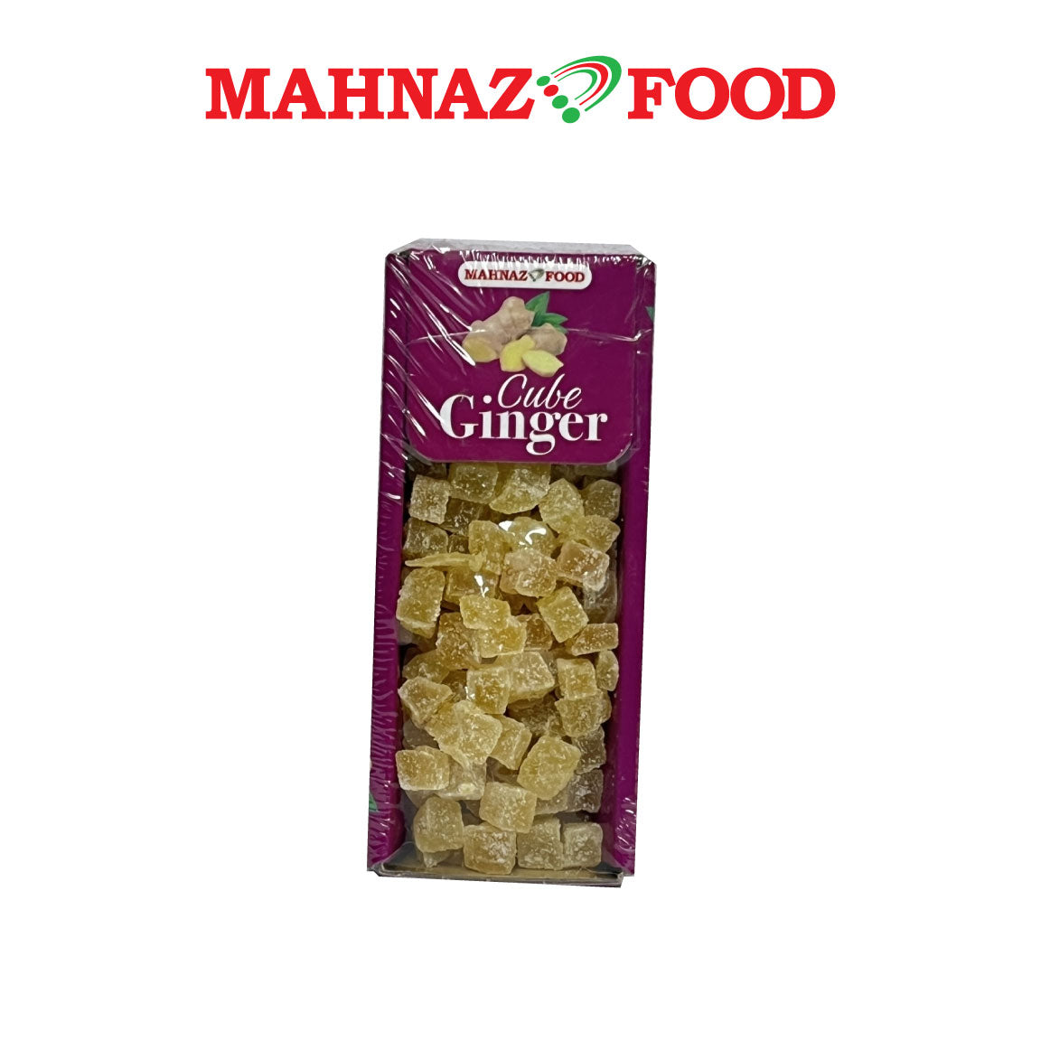 MAHNAZ DRIED GINGER CUBE 170G