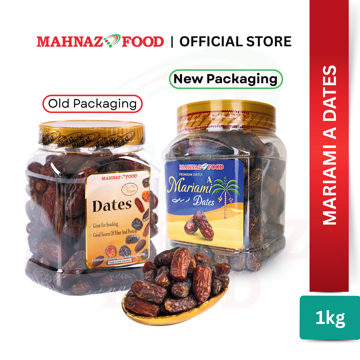 Kurma Mariami | A / AA / Jumbo / Premium / Premium Jumbo / Golden