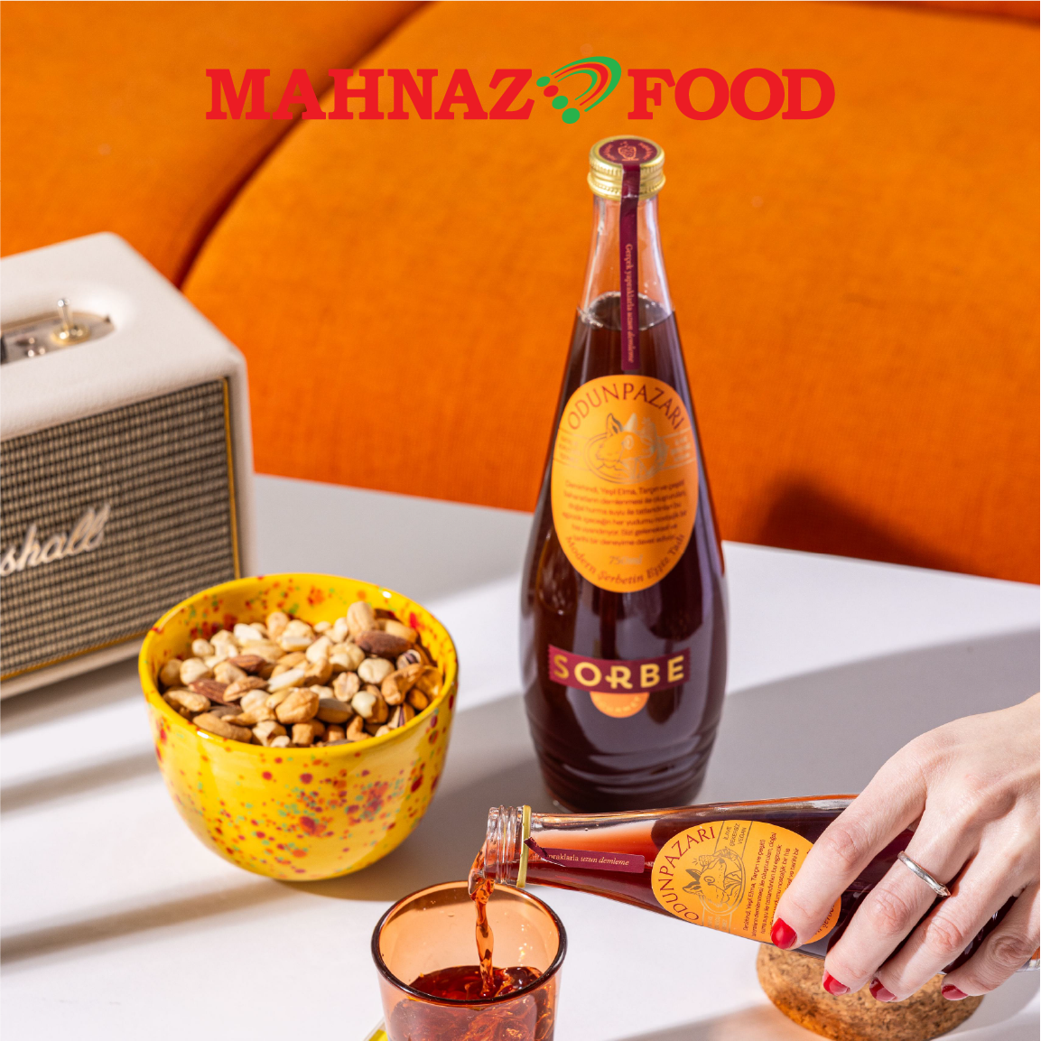 Mahnaz Food Sorbe Purple Breeze Juice 750ml