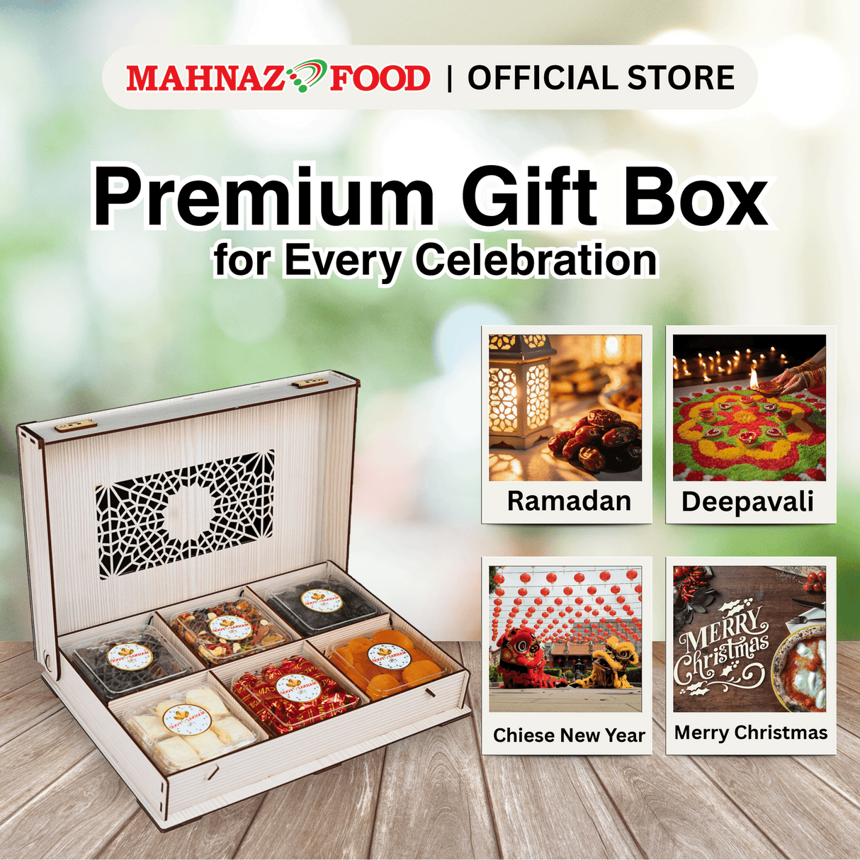 Buy 6 Free 1 - Raya Shine Blessing Gift Box | Gift Box