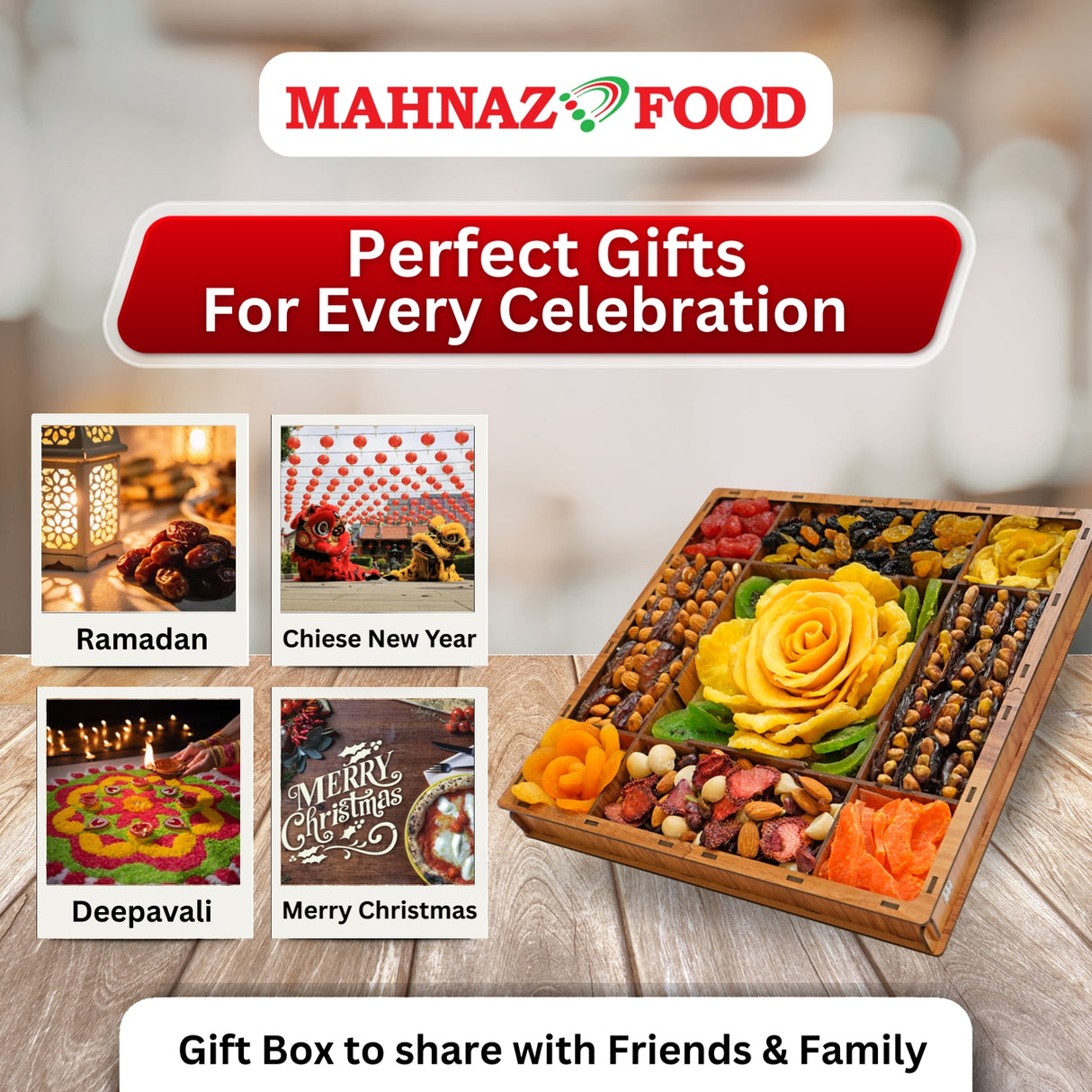 Mahnaz Food Eternal Blossom Box | Gift Box