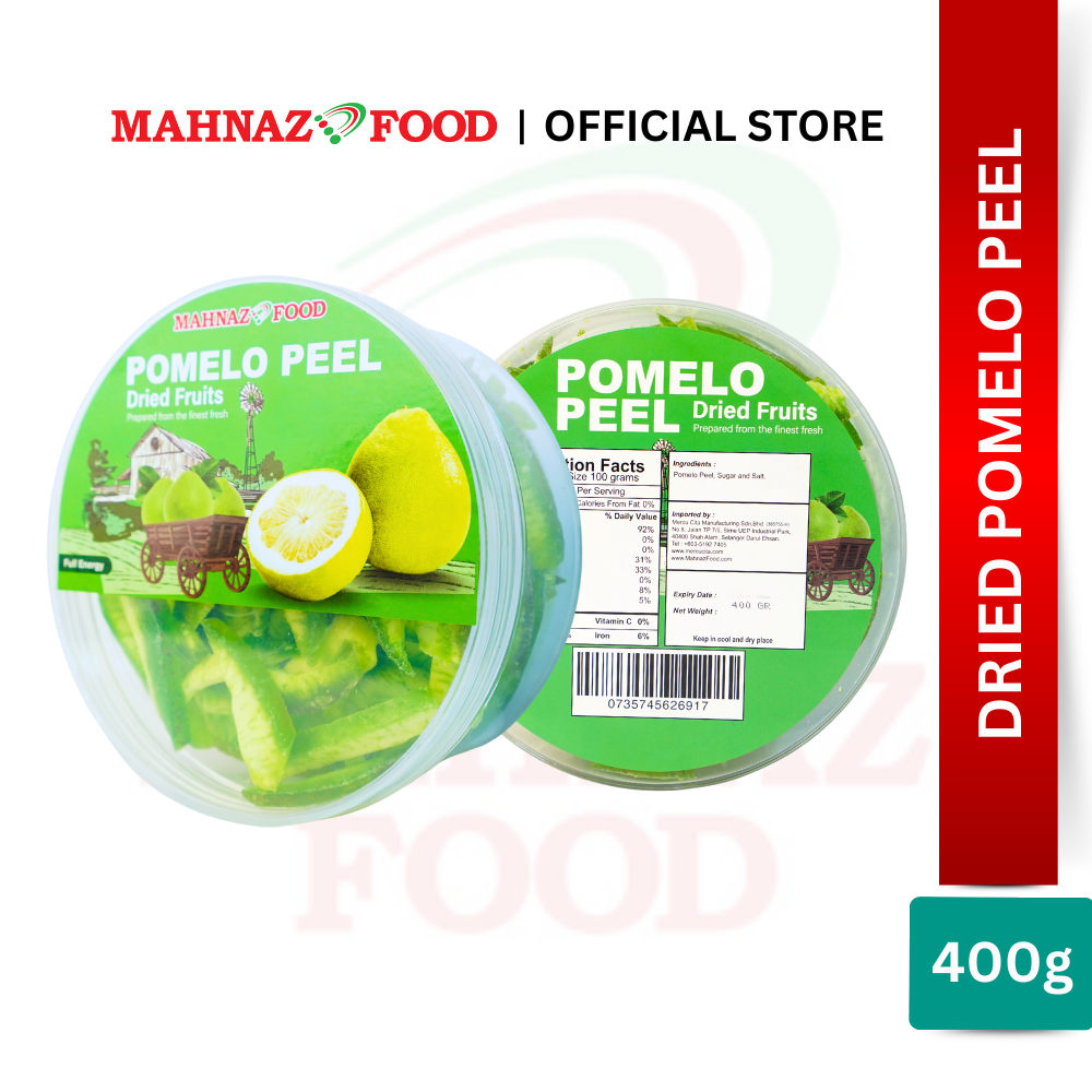 Mahnaz Food Variety Dried Fruits Round Container 400g – 550g | Premium Snack | Healthy Gift Set | Mix Buah Kering | 干果礼盒