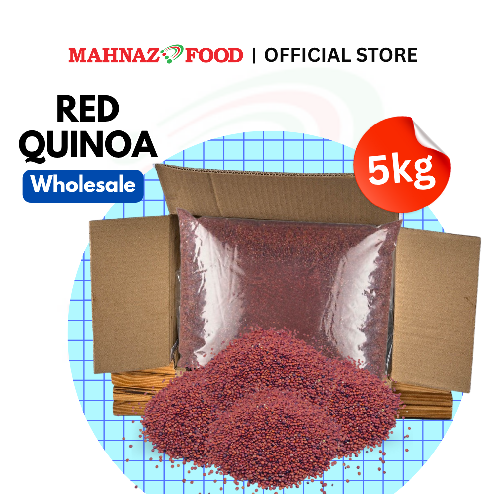 Mahnaz Food Wholesale | Black/White/Red/Mix Tri-Colour Quinoa 5kg