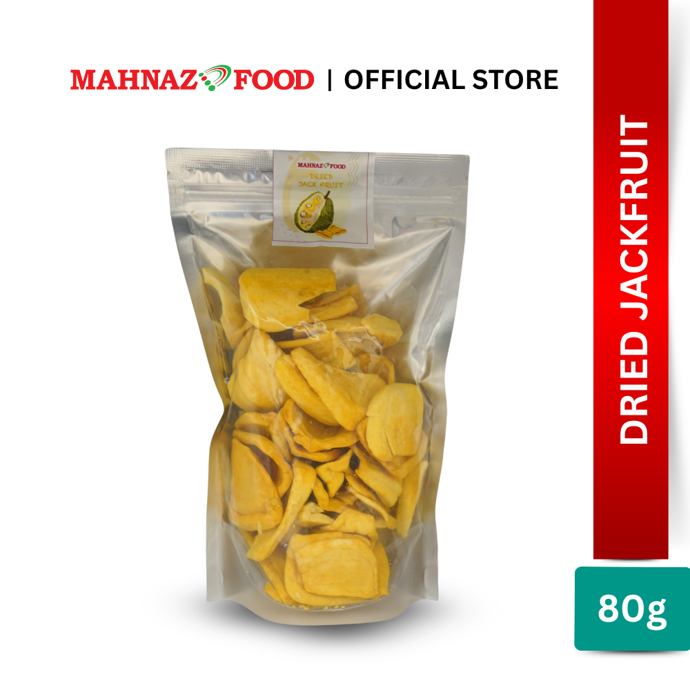 MAHNAZ FOOD NANGKA MADU RANGUP | CRUNCHY DRIED JACK FRUIT 80G