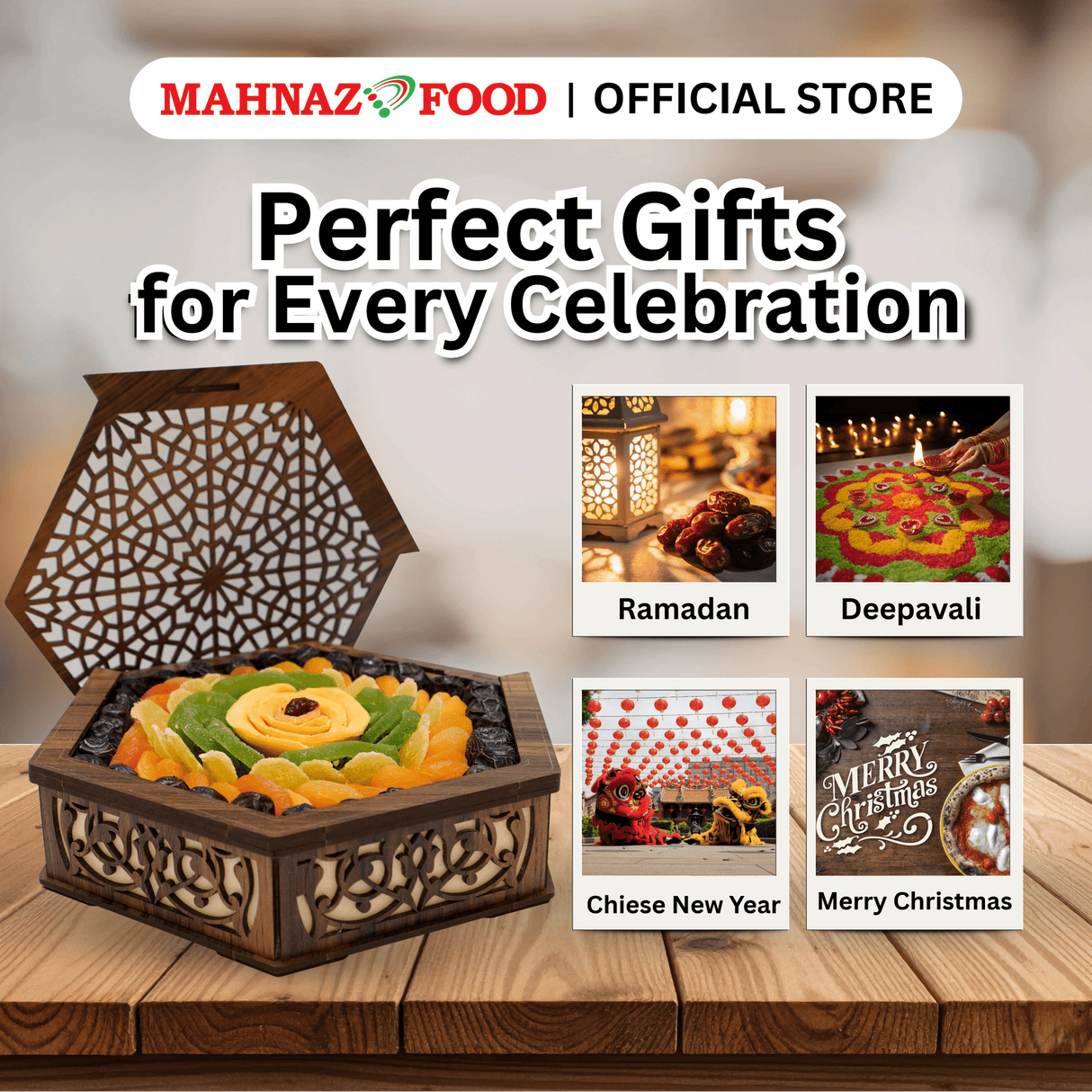 Ajwa Golden Box | Corporate Gift & Hamper