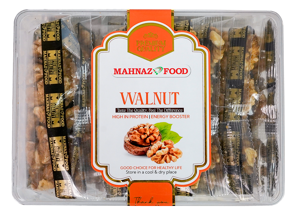Makanan Mahnaz - Kacang Walnut Tanpa Kulit | Kacang Walnut Tanpa Cengkerang (150G / 400G)
