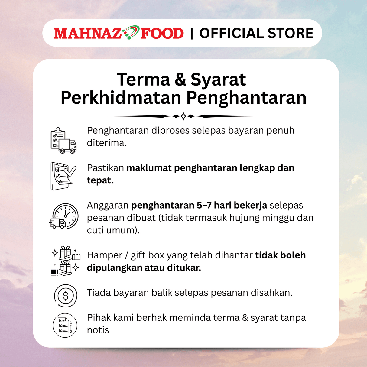 Raya Shine Blessing Gift Box | Corporate Gift & Hamper