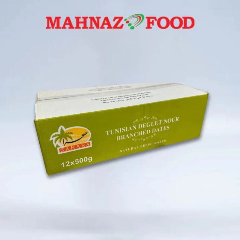 TUNISIA DATES DEGLET NOUR | 500G x 12 - WHOLESALE