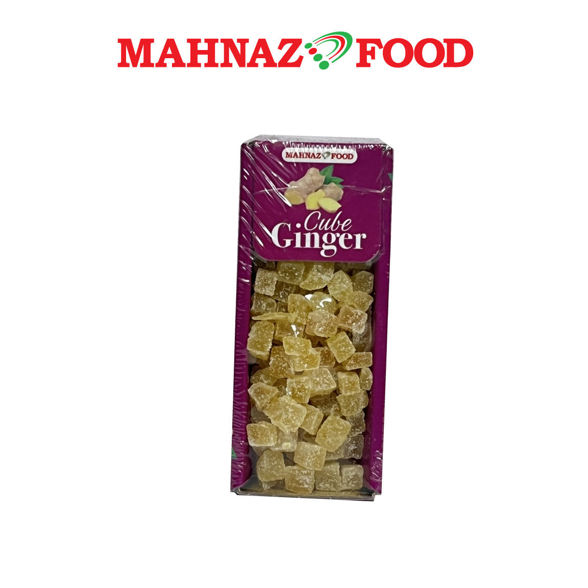 MAHNAZ DRIED GINGER CUBE 170G