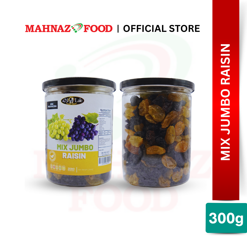 Mahnaz Food Assorted Raisins Collection | Kismis Pelbagai Jenis Premium