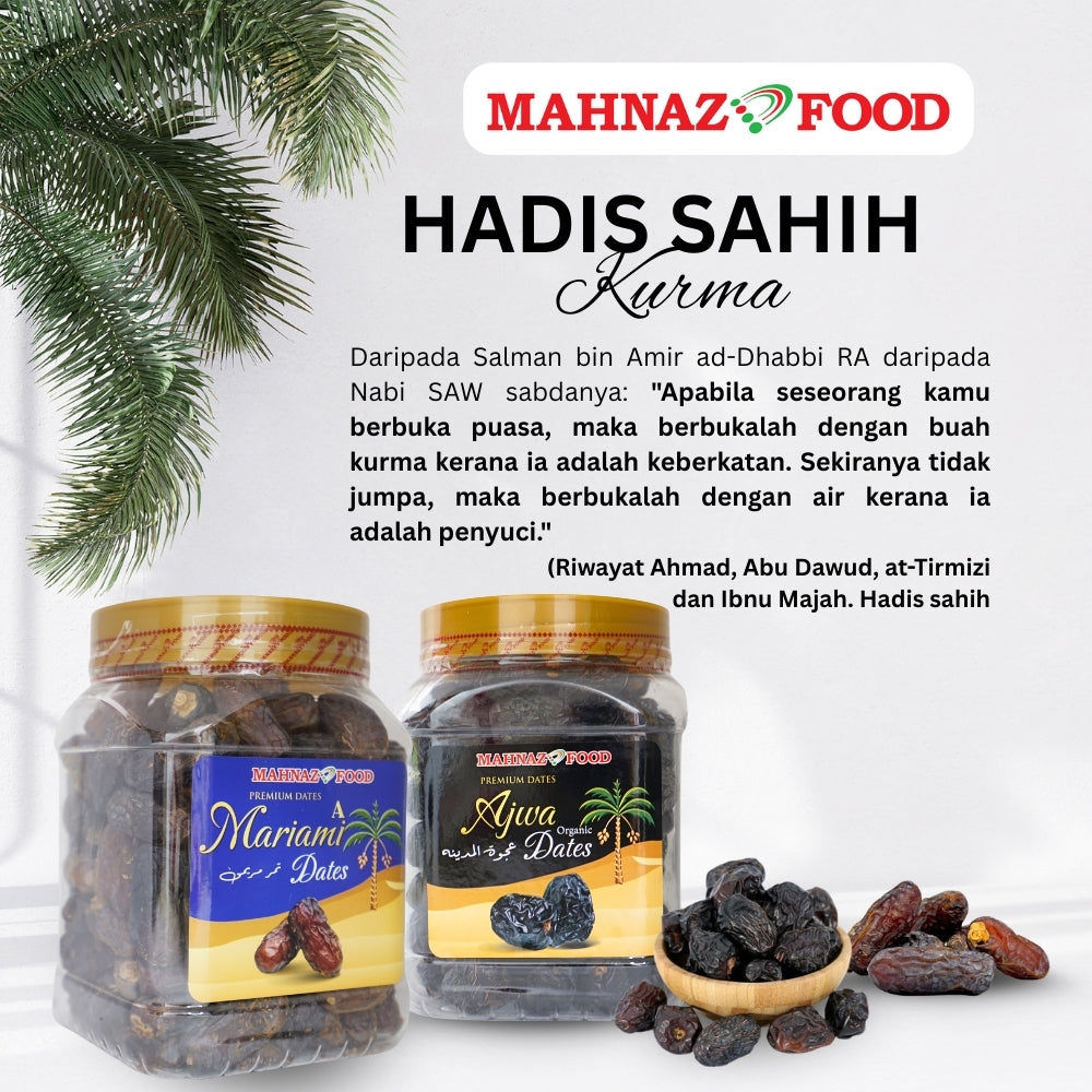 Mahnaz Food Kurma Ajwa(1Kg)