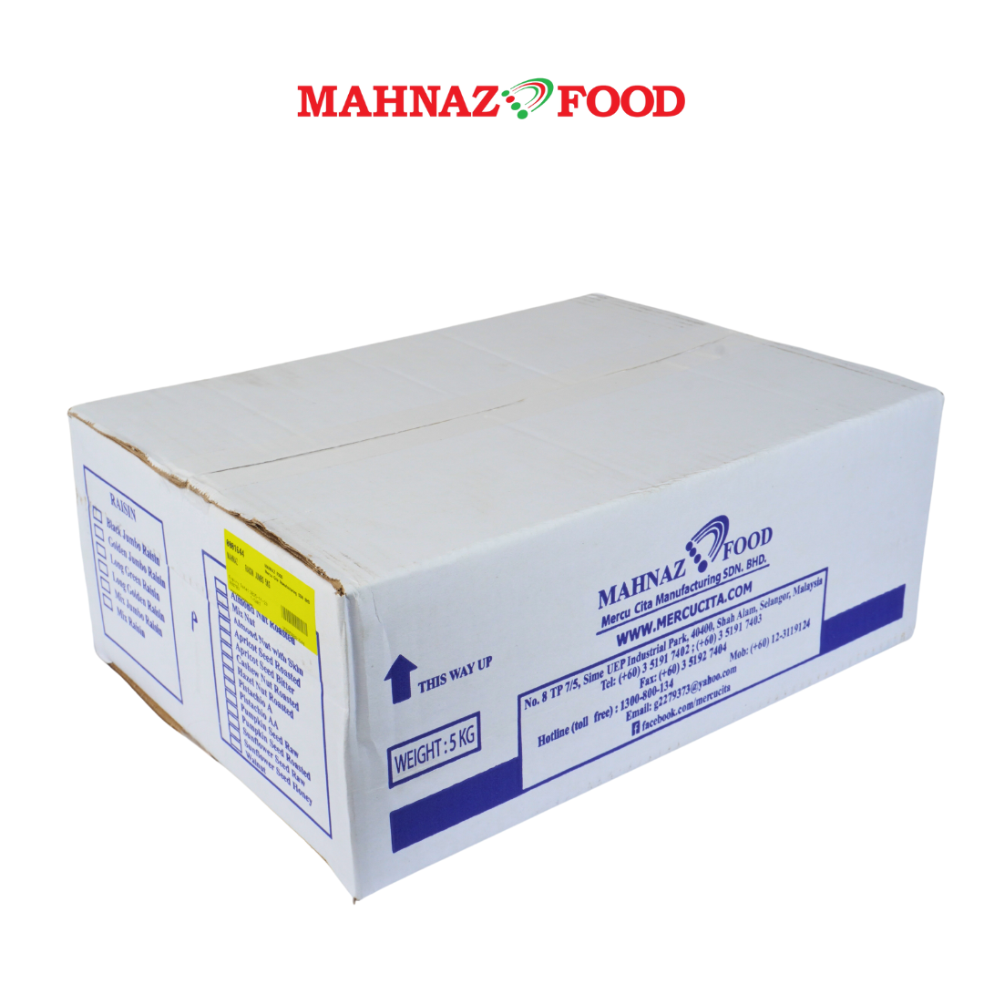 Mahnaz Food Wholesale | Mahnaz Golden Jumbo Raisin 5kg