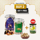 Buy 2 Free 1 | Pistachio | Macadamia Berry | Cashew Roasted Nuts | 800g| x FREEGIFT | 200g