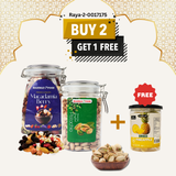 Buy 2 Free 1 | Pistachio | Macadamia Berry | Cashew Roasted Nuts | 800g| x FREEGIFT | 200g