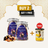 Buy 2 Free 1 | Pistachio | Macadamia Berry | Cashew Roasted Nuts | 800g| x FREEGIFT | 200g